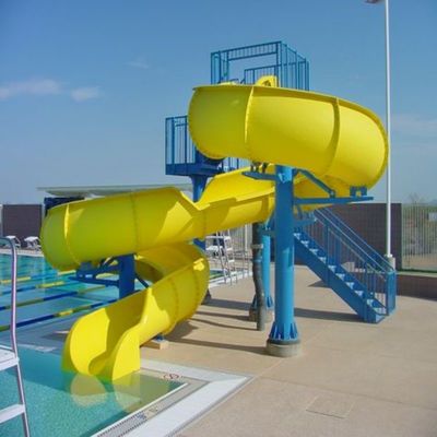 OEM Parque acuático para niños piscina de juegos paseos de diversión tobogán de fibra de vidrio