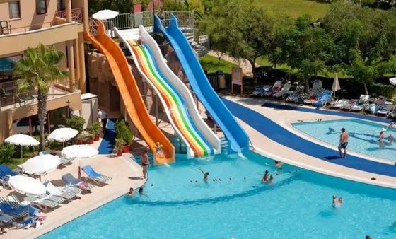 OEM Slide Outdoor Multi Fiberglass para el parque acuático de diversiones