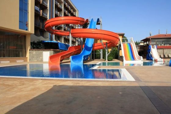 OEM Slide Outdoor Multi Fiberglass para el parque acuático de diversiones