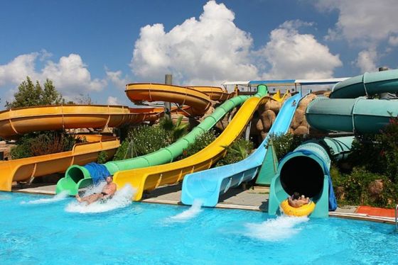 Equipo de la piscina para parque acuático comercial exterior de fibra de vidrio