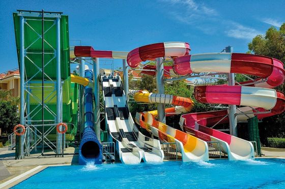 1 persona Parque infantil al aire libre toboganes de fibra de vidrio Deportes acuáticos y entretenimiento