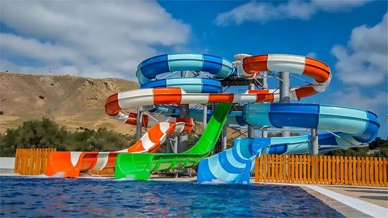Equipo de sistema de juego de la piscina de fibra de vidrio para la venta