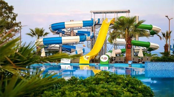 ODM Comprar Comerciante Niños Parque de juegos Piscina de agua Fibra de vidrio tobogán de China