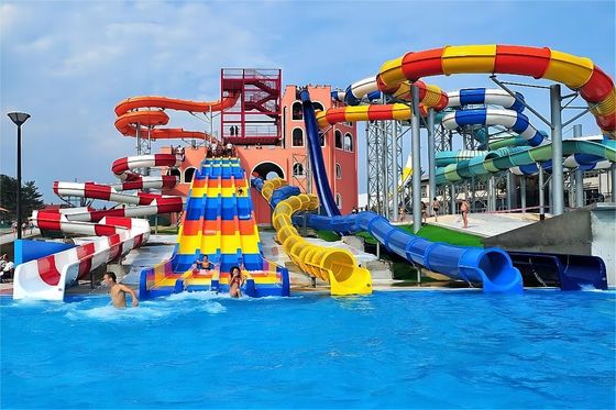 ODM Diseño de Parques Acuáticos Accesorios de Piscinas Deslizador de agua largo para niños
