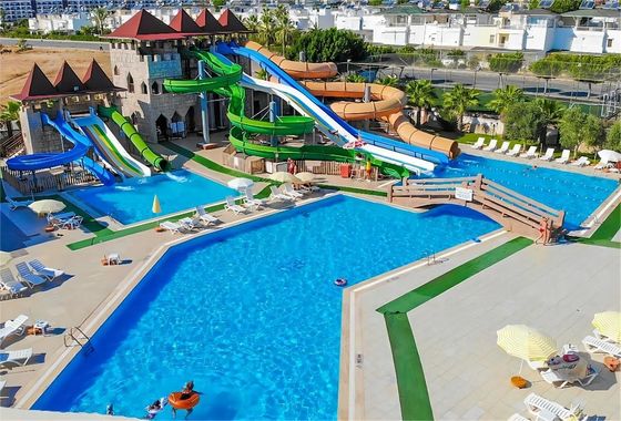 Parque de diversiones Productos de parques Fibra de vidrio tobogán acuático para niños