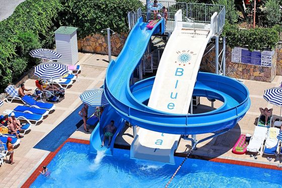 2024 Parque acuático de diversiones para uso doméstico Juegos deportivos toboganes acuáticos