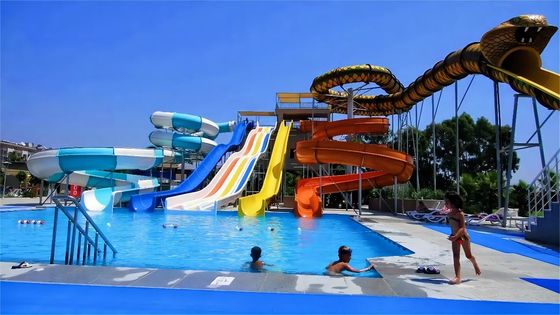 Parque acuático Equipo de piscina de fibra de vidrio