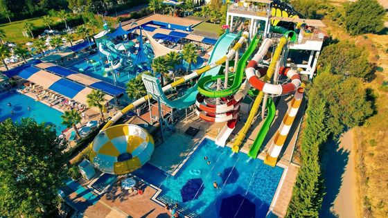 Niños Parque de diversiones Juegos acuáticos Paseos Piscina Fibra de vidrio Slide Set