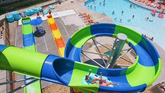 Juegos infantiles al aire libre Parque de entretenimiento Piscina acuática Fibra de vidrio