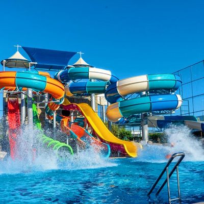 ODM Juegos acuáticos atracciones equipamiento del parque tobogán para niños