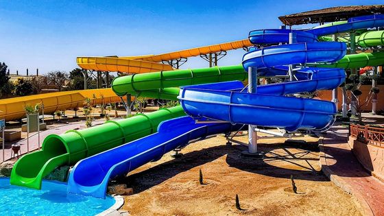Parque acuático para niños Equipo de juegos Piscina Juego acuático tobogán