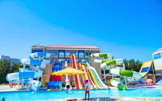 Entretenimiento acuático Jardín infantil Piscina tobogán para parque acuático