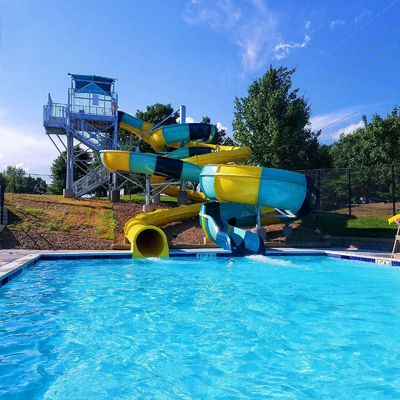 Juegos acuáticos Piscina Fibra de vidrio para niños