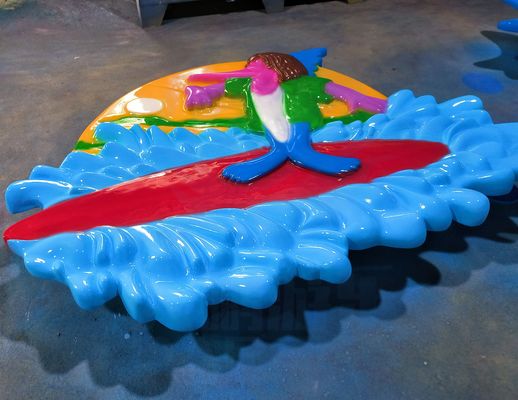 Parque acuático Equipo de empapaduras acuáticas para niños al aire libre Parque de juegos