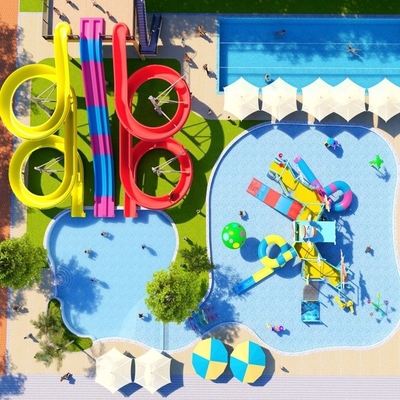 Un buen precio. Custom Fiberglass Water Slide for Resorts and Water Parks en línea