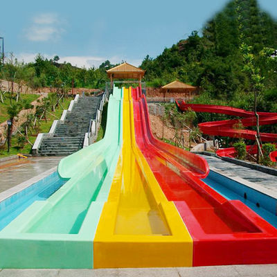 Un buen precio. 9m Height Fiberglass Water Slide with 100m³/slide Water Flow for 5-10 Passengers in Water Park en línea