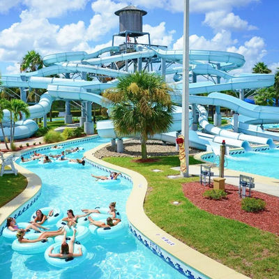 Un buen precio. Customizable Color Fiberglass Water Park Slide Ending with Pool for Kids and Adults en línea