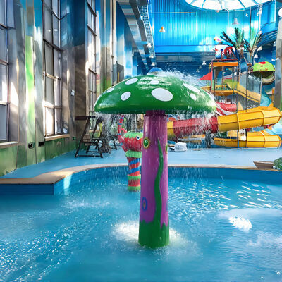Un buen precio. 1.8/2.0m Altura Característica de Juego Acuático de Fibra de Vidrio con Forma de Hongo Juguetes para Parque Acuático Piscinas para Niños en línea