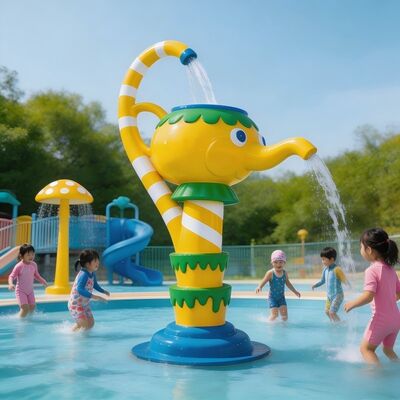 Teapot Temática Interactiva Niños Juego de Agua Función Para Parque Acuático Splash Pad Y Niños Pool Fun