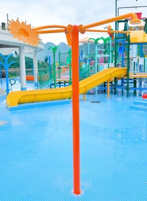 Un buen precio. Espray de agua de girasol de acero inoxidable Característica Forma irregular Para el parque acuático y piscina infantil en línea