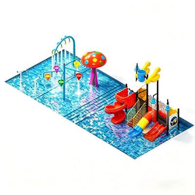 Un buen precio. 7x15m family tobogán acuático parque infantil piscina parque de diversiones diseño simple para niños en línea