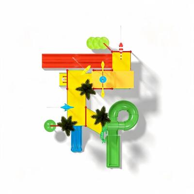 Mini Océano estilo de parque acuático de juegos de agua tobogán Parque acuático personalizado niños diseño de piscina