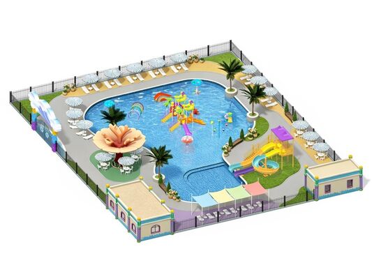 Un buen precio. Parque acuático con toboganes de agua de 2000 metros cuadrados en venta, diseño personalizado, fabricante de parques de atracciones en línea