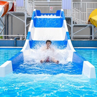 calidad Family Water Slide Fibra de vidrio ancho 6-10mm de espesor Kid uso para parques y resorts de agua Fábrica