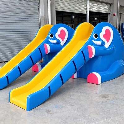 Calidad Toboganes de agua de animales de fibra de vidrio Piscinas para niños con carriles individuales o dobles ROHS Fábrica
