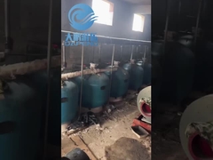 Equipo de parque acuático de fibra de vidrio del lago tobogán privado de la piscina, tobogán de fibra de vidrio del parque acuático comercial