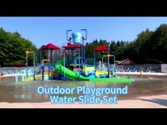 El barco pirata al aire libre grande del tobogán acuático de los niños diseña parásitos atmosféricos ULTRAVIOLETA antis