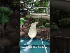 OEM Parque acuático para niños piscina de fibra de vidrio tobogán, piscina comercial paseos de diversión