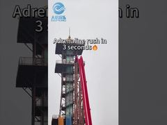 Tobogán acuático de alta velocidad de la emoción de la fibra de vidrio de la diapositiva del parque del agua para el centro turístico comercial del parque de atracciones