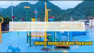Parque acuático comercial de 12x12M para hoteles y parques